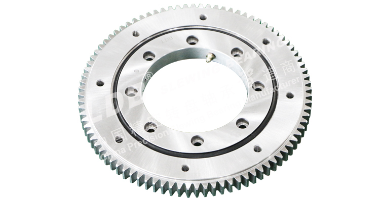 四點接觸球外齒轉盤軸承(回轉支承)